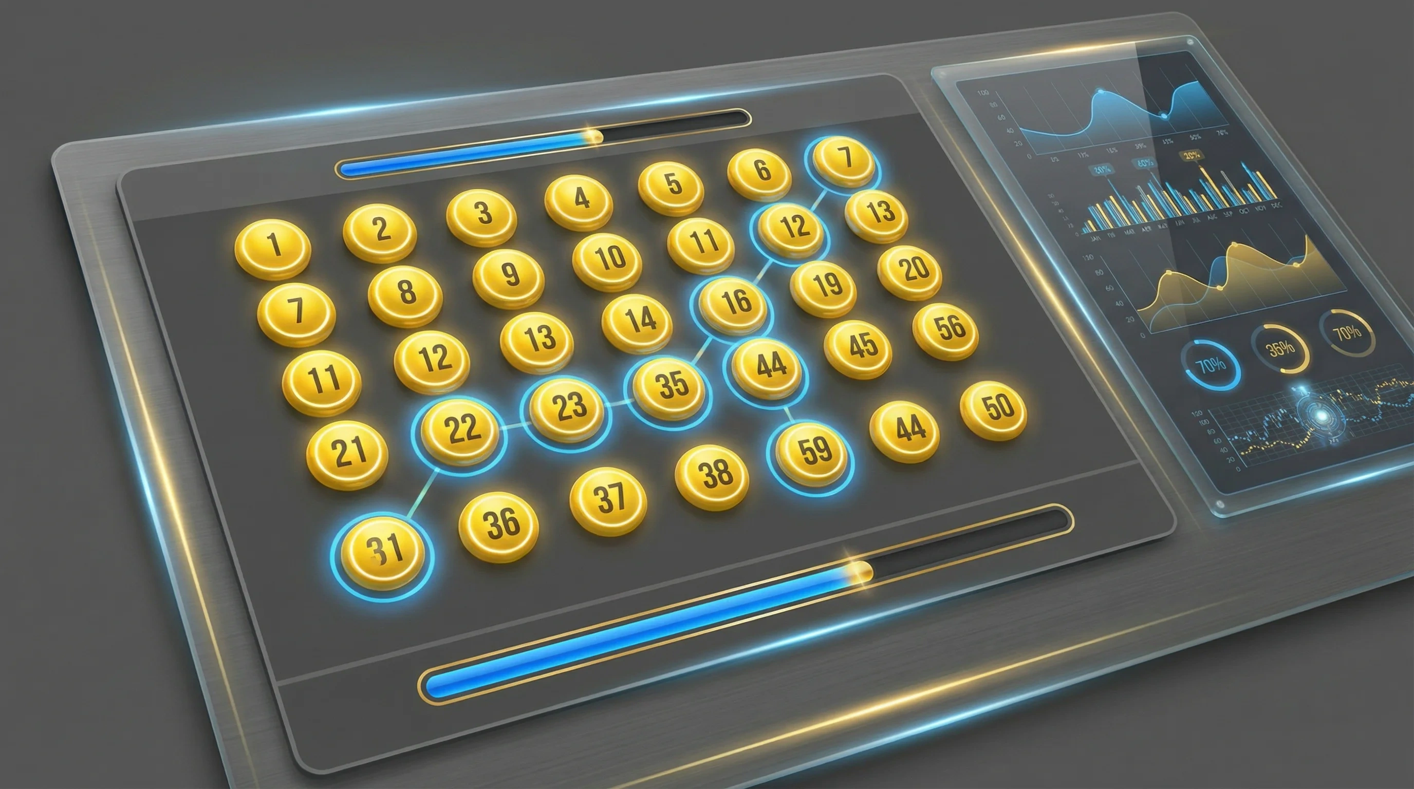 网赌平台智能选号器界面展示